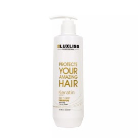 Luxliss Keratin Daily Care Shampoo and Conditioner 16.9oz Duo Moisturizing