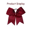 chiduerm 16Pcs Cheerleading Bows 8 Inch Large Cheer Hair Bows