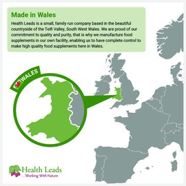 Vitamin B1 100mg x 90 Capsules, Magnesium Stearate Free & No Nasties, Easy to Swallow Small Capsules, Thiamine contributes to Healthy Metabolism and Healthy Heart Function, Made in Wales