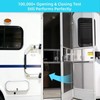 WanDwel Aluminum RV Screen Door Closer with Spring Keep Mesh
