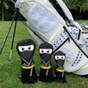 Golf Club Headcovers Ninja Golf Wood Covers Set Golf Driver