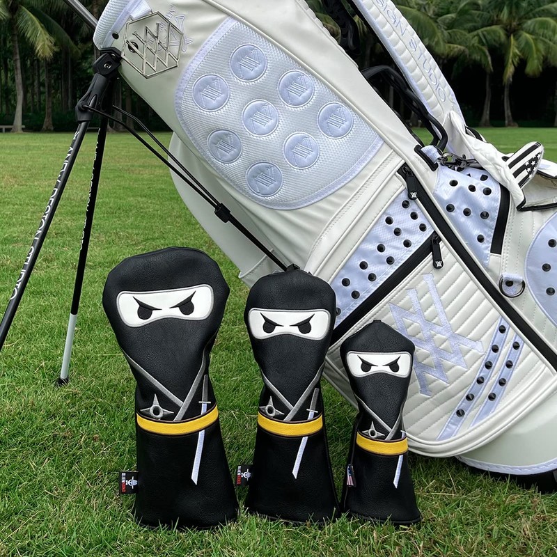 Golf Club Headcovers Ninja Golf Wood Covers Set Golf Driver