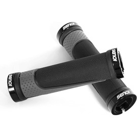 SENQI Bike Grips Lightweight Bike Grips 130mm & 130mm 130mm & 90mm 90mm Fits 22.2mm Handlebar Non-Slip Grips Mountain Bike BMX Bike