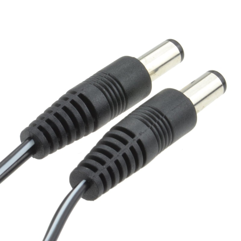 kenable 2.5mm x 5.5mm DC Connector Lead Male to Male