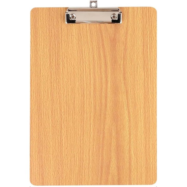 A4 Wooden Paper Board Clipboard, 1Pc A4 Wooden Clipboard,A4 Wooden
