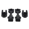 Qiilu Hood Latches Safety Latch Locking Hood Catch Kit Hood