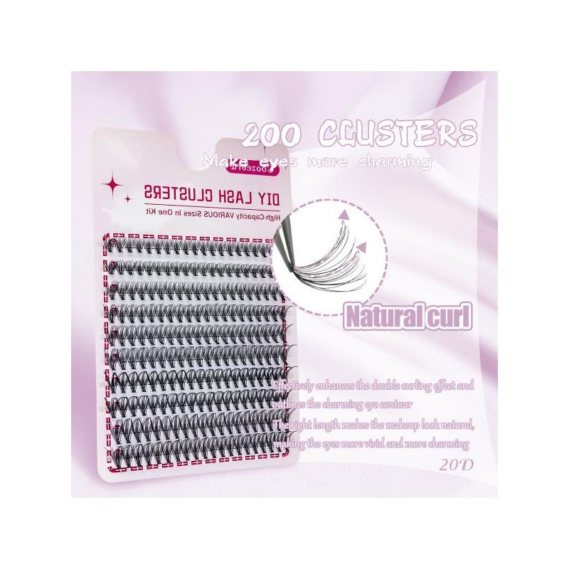 DIY 풍성한 3D 속눈썹 - 10D/20D 일상 사용을 위한 자연스러운