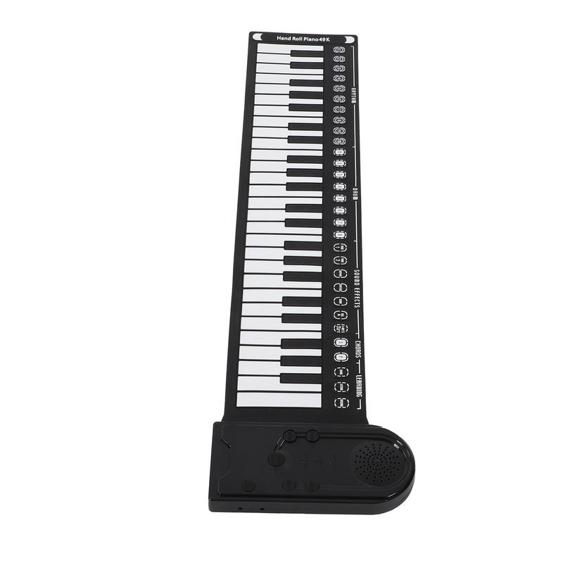 Hand Roll Piano 49 Key Portable Foldable Electric Keyboard Piano