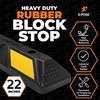 Xpose Safety 22" Heavy Duty Rubber Parking Stopper – 2