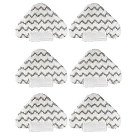 6 Pack Steaming Mop Replacement Pads Triangle for Shark Lift-Away Genius S3973 S3973D S5003D S6001 S6002 3973WM S5002 Steam Pocket Mop Series