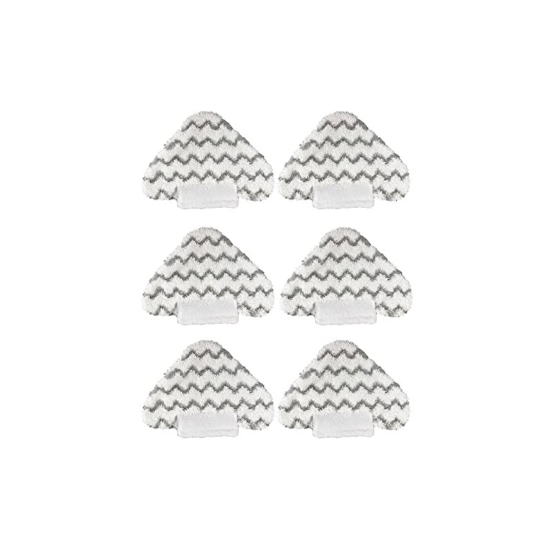 6 Pack Steaming Mop Replacement Pads Triangle for Shark Lift-Away