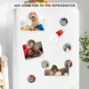 DARUITE Glass Fridge Magnets, Fridge Magnets for Refrigerator, Small Magnets