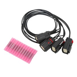 Ignition Coil Connector Plug Cable Wire Assembly 9U2Z14S411EA Replacement for Ford C‑Max Edge Explorer Fusion Mustang