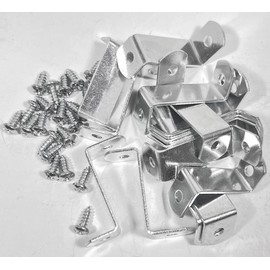 1.25" Canvas Offset Clips Extra Heavy Duty with Screws 20 Pack