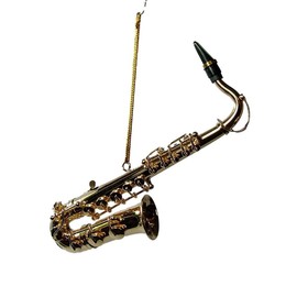 Music Tenor Sax Saxophone Jazz Band Instrument Christmas Ornament OGSA10T