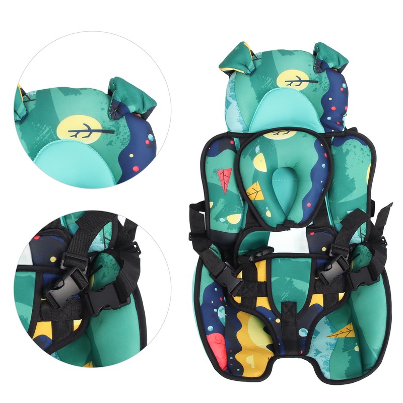 Toddler Car Seat Insert Soft Comfortable Portable Adjustable Infant Baby