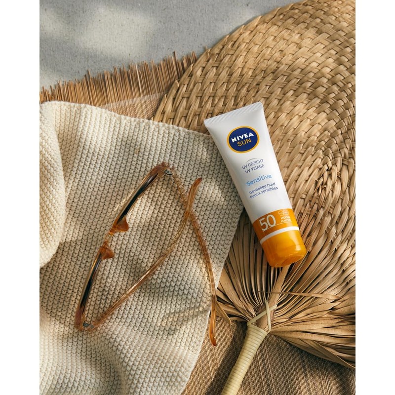 Nivea Sun Sensitive Face Cream for Sensitive Skin with High