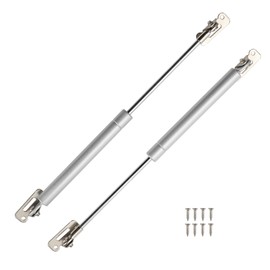 Motoforti Universal Cabinet Cover Lift Supports Struts Gas Spring 12inch/285mm 11lb/50N/5kg Silver Tone 2 Set