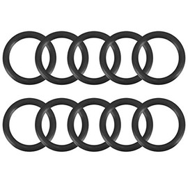 sourcing map Nitrile Rubber O-Rings 18mm OD 14mm ID 2mm Width, Metric Sealing Gasket, Pack of 10