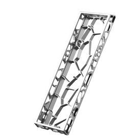 BOYI H60 Aluminum Keyboard Case, DIY 60% Mechanical Keyboard Shell, Compatible with Wooting60 Mad60 Win60 GH60, USB-C Port, Silver