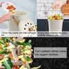 Compost Bin, LALASTAR Compost Bin Kitchen Counter with Lid, Made