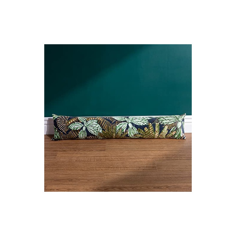 Wylder Tropics Mogori Abstract Leaves Draught Excluder Cover