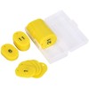 Polystyrene Number Tag, Large (Yellow, #1-50)