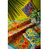 Excelsa Mexican Flowers Oven Glove, One Size, 100% Cotton Lining,