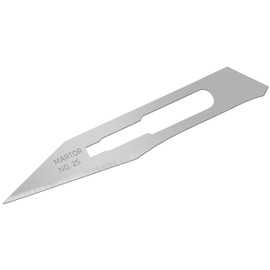 Martor 25.50 Scalpel Blade No.25, Silver