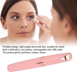 ZJchao Nose Hair Trimmer For Women, Waterproof Rechargeable with LED Light Facial Hair Removal Tools Eyebrow Trimmer For Women Facial Hair Remover with Brush for Women Face Body Nose Ear