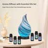 Oil Diffuser & Essential Oils Set - Aromatherapy Diffuser with