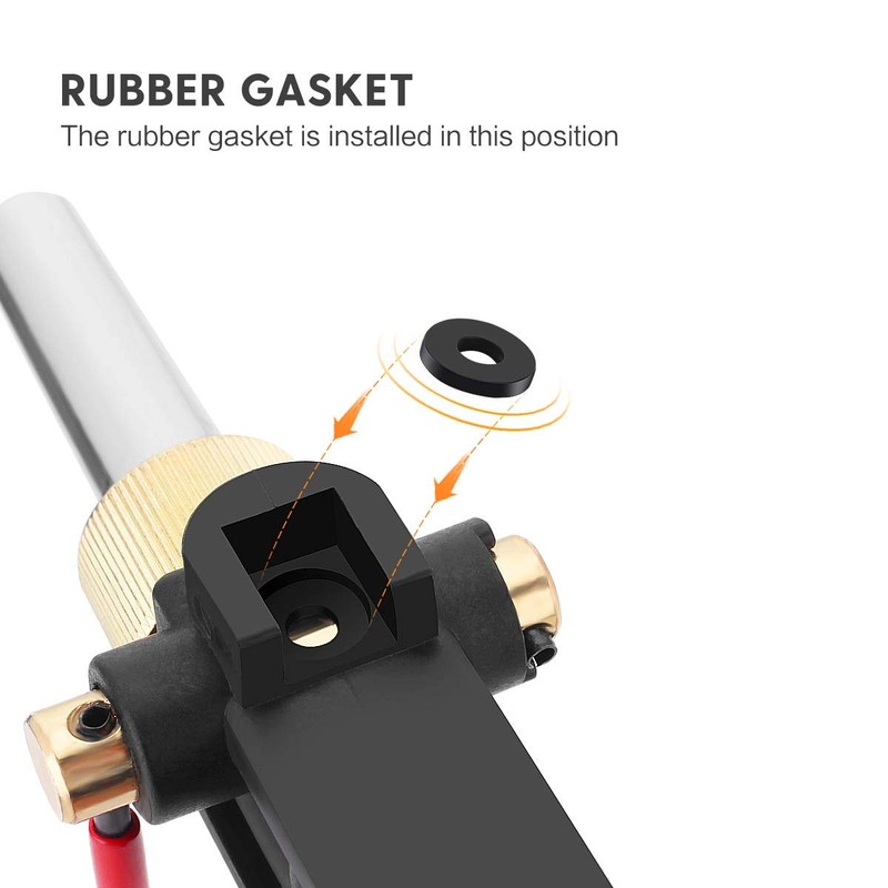 FUJIWARA Sand Blaster Gun Kit, Sandblaster with 2 Replaceable Tips