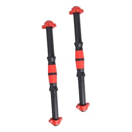 Gatuida 1 Set Dumbbell Rod with Nuts Fitness Dumbbell Bar for Easy Installation Removal for Weight Training Gym Compatible with All Fitness Levels
