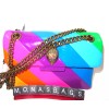 Kurt Geiger London Striped Kensington Mini Crossbody Bag Multicolored NWT