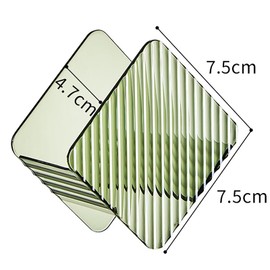 Sunicon Sponge Holder, Plastic Sink Sponge Holder Sink Caddy Scrub Sponge Rack Dish Rack Scrubbers Holder Sink Caddy Kitchen Sink Organizer for Sponges, Scrubbers, Soap, Bathroom(Green)