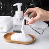 Empty Clear Plastic Foamer Liquid Soap Pump Bottle Foaming Soap
