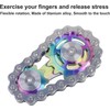 Bike Chain Sprocket-Inspired Fidget Spinner Toy for Stress Relief, Focus