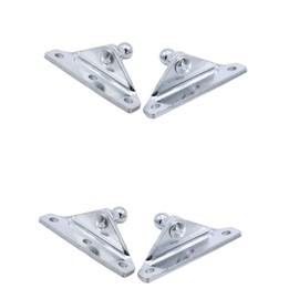 SHLPDFM Pack of 4 10 mm Gas Spring Ball Bolts Gas Spring Gas Lift Strut Bracket Universal for Engine Boot
