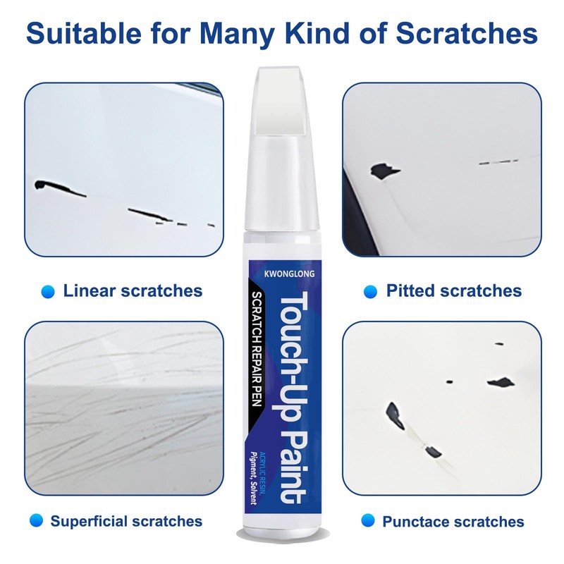 Lunar Rock 6X3 Touchup Paint Compatible with Toyota, 2-in-1 Scratch