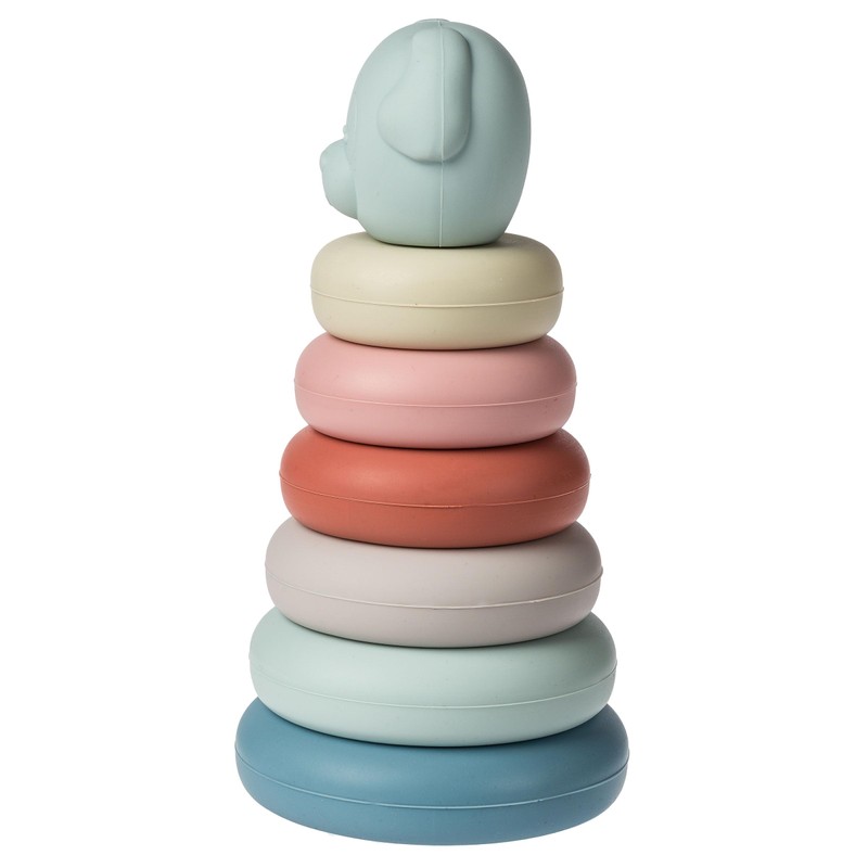 Mary Meyer Baby and Toddler Toys Simply Silicone Stacking Rings