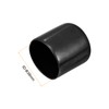 sourcing map 5pcs Rubber End Caps 1 1/2"(38mm) ID Vinyl