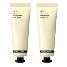 SkinU Sunset Orange Hand Cream 50ml x 2 / 스킨유 선셋오랑쥬 핸드크림 50ml 2개