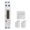 DEWIN Electricity Meter, AC Meter, Single-Phase kWh Counter, DIN Rail