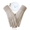 ZNRZNR Winter Gloves for Women, Touch Screen Cold Weather Thermal