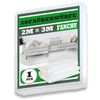 Fanchu Sofa Cover Transparent Sofa Dust Cover, Plastic Sofa Dust