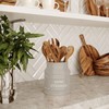 Barnyard Designs Ceramic Farmhouse Kitchen Utensil Holder for Countertop, Decorative