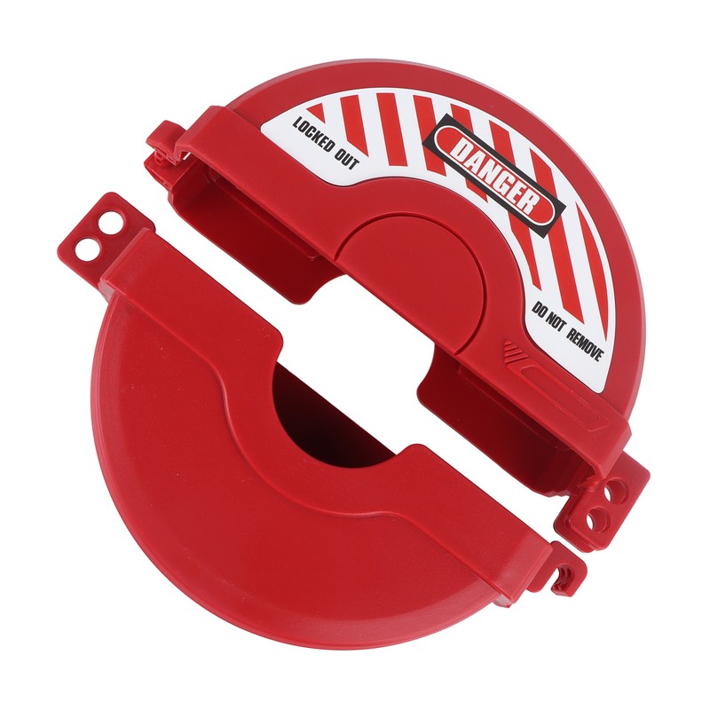 2Pcs Standard Gate Valve Lock Handwheel Fixed Engineering Plastics Lock