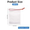 Mozeat Lens 20 PCS Exfoliating Mesh Soap Saver Pouch Bag