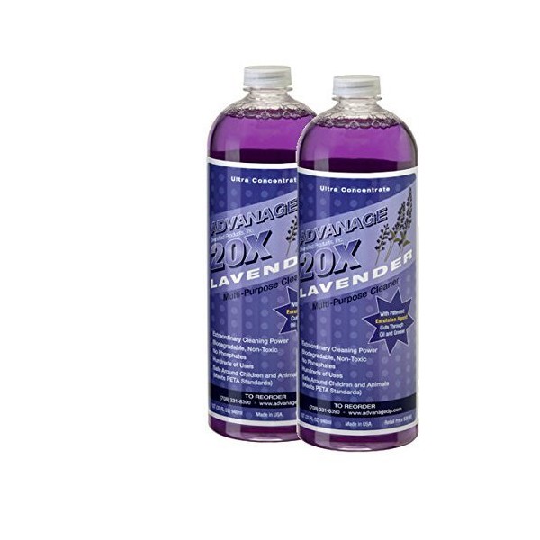 ADVANAGE 20X Multi-Purpose Cleaner Lavender 2 Pack - Manufacturer Direct