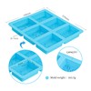 Rectangle Silicone Soap Molds - 2pc Set New 6 Cavity